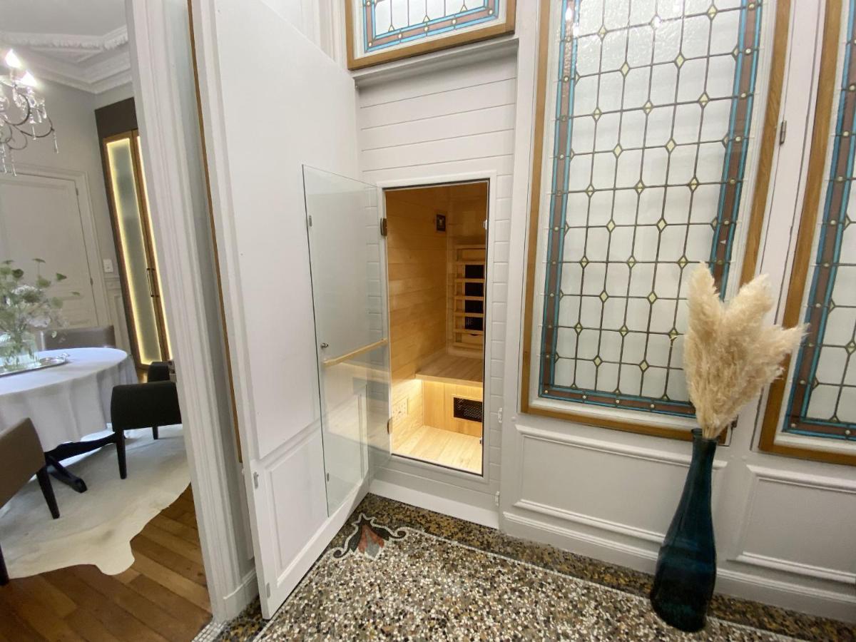 Le Clovis Suites Spa Sauna Reims Kültér fotó